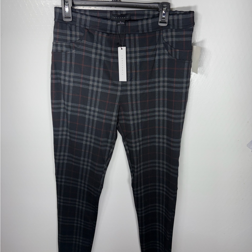 Sanctuary Womens Plaid Pants 341